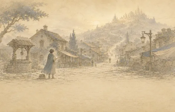 Snowball Quest の世界（旅立ちの村）
